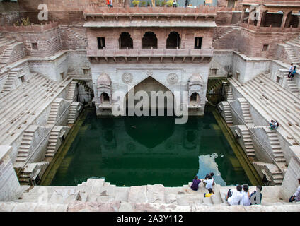 Toorji Jhalra ka cage, Rajasthan, Jodhpur, Inde Banque D'Images