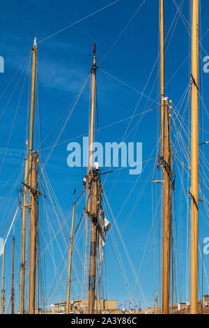 Oct 05, 2019. 14,58h Port de Saint Tropez, France - 1999-2019 Voiles - Voile - Ilona Crédit Barna, BIPHOTONEWS, Alamy Banque D'Images