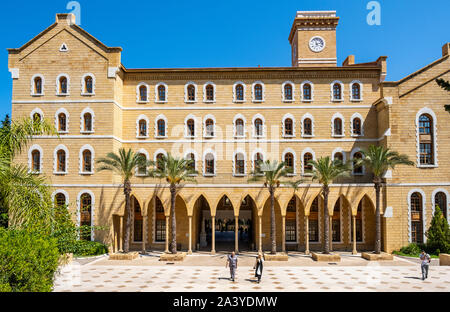 AUB, Université américaine de Beyrouth, Beyrouth, Liban Banque D'Images