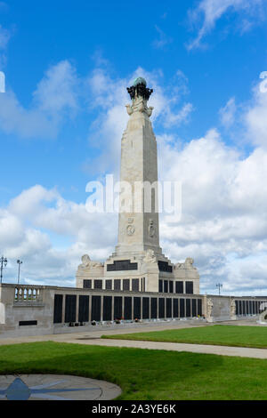 Le Naval War Memorial à Southsea, Portsmouth UK Banque D'Images