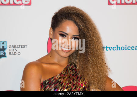 TV Choice Awards Red Carpet les arrivées à Londres Hilton avec : Amber Gill Où : London, Royaume-Uni Quand : 09 Sep 2019 Credit : Phil Lewis/WENN.com Banque D'Images