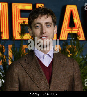 Los Angeles, United States. 10 Oct, 2019. Acteur Thomas Middleditch assiste à la première de the motion picture horreur comédie 'Zombieland : Touchez deux fois' au Regency Village Theatre dans la section de Los Angeles Westwood le jeudi 10 octobre, 2019. Scénario : Columbus, Tallahassee, Wichita et Little Rock, passer à l'Amérique heartland alors qu'elles affronteront contre zombies évolué, d'autres survivants, et la crise de croissance de la famille de fortune désagréable. Photo par Jim Ruymen/UPI UPI : Crédit/Alamy Live News Banque D'Images