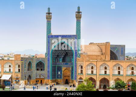 Masjed-e Imam Mosquée, Maydam-e Iman square, Ispahan, Iran Banque D'Images