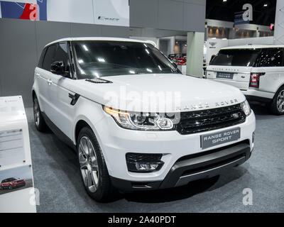 Nonthaburi, Thaïlande, mars 2018 : Land Rover Range Rover sport un sur l'affichage à Bangkok International Motor Show 2018 Exposition au Impact Arena Muang Banque D'Images