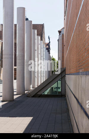 Nürnberg; Germanisches Nationalmuseum, Straße der Menschenrechte, la voie des droits de l'homme Banque D'Images