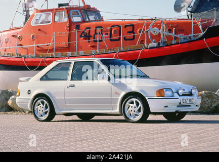 1990 Ford Escort RS Turbo . Banque D'Images