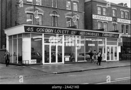 Gordon Lovett concessionnaire British Leyland à Ealing, circa 1979. Banque D'Images