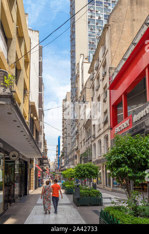 La Calle Florida, une rue commerçante du centre-ville, Buenos Aires, Argentine Banque D'Images