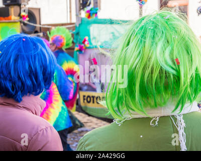 Défilé du carnaval dans la ville allemande Banque D'Images