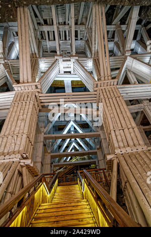 Wieliczka, Pologne. 17 août, 2019. UNESCO, la mine de sel de Wieliczka site situé à Wieliczka, près de Cracovie, Pologne. Banque D'Images