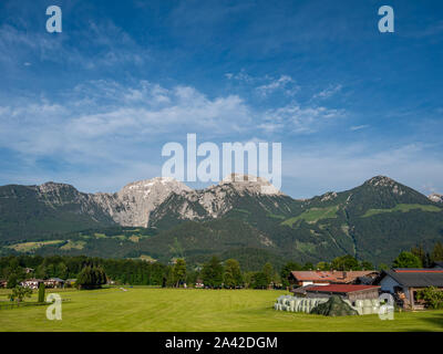 Dans le Hoher Goell Alpes de Berchtesgaden Banque D'Images