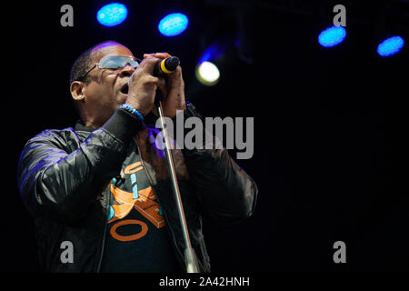 Trondheim, Norvège. 18, août 2017. Le groupe de rap américain The Sugarhill Gang effectue un concert live au cours de la Norwegian music festival 2017 Pstereo à Trondheim. (Photo crédit : Gonzales Photo - Tor Atle Kleven). Banque D'Images