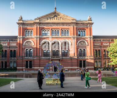 Victoria and Albert (V&A) Musée - Bloc Lecture Theatre, Londres, UK Banque D'Images