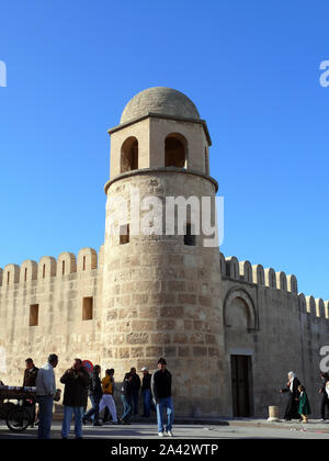 Grande Mosquée, Grande Mosée De Sousse, Sousse Ou Soussa, Tunisie, Afrique Du Nord Banque D'Images