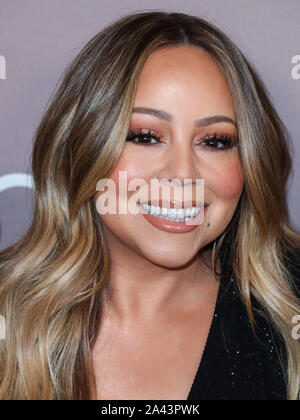 Los Angeles, États-Unis. Oct 11, 2019. BEVERLY HILLS, LOS ANGELES, CALIFORNIE, USA - 11 octobre : la chanteuse Mariah Carey arrive au pouvoir des femmes de la variété Los Angeles 2019 tenue à l'hôtel Beverly Wilshire Hotel (A Four Seasons Hotel) le 11 octobre 2019 à Beverly Hills, Los Angeles, Californie, États-Unis. (Photo par Xavier Collin/Image Crédit : Agence de Presse) L'agence de presse Image/Alamy Live News Banque D'Images