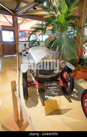 Musée de la voiture Loheac Banque D'Images