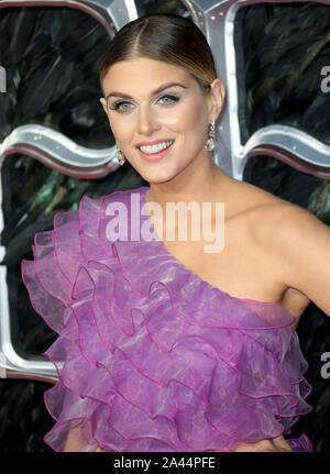 Oct 09, 2019 - Londres, Angleterre, Royaume-Uni - Ashley James arrive à la maîtresse du mal maléfique : European Film Premiere, Imax Odeon Banque D'Images