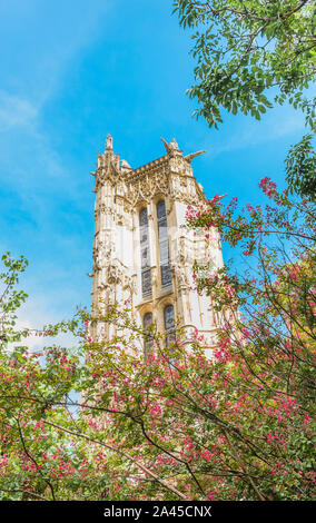 La Tour Saint-Jacques, Tour Saint-Jacques Banque D'Images