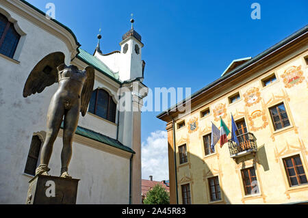 Cortina D'Ampezzo, Italie - sera l'hôte du Championnat du Monde de Ski Alpin 2021 et les Jeux Olympiques d'hiver 2026 Milano 2026 Cortina Banque D'Images