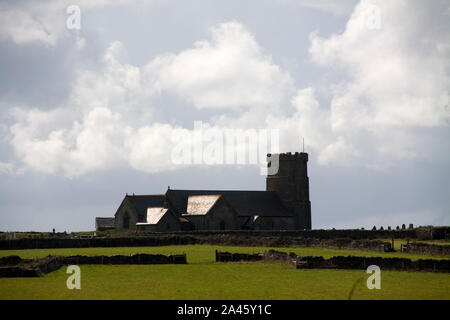 L'église paroissiale Saint Materiana Tintagel Banque D'Images