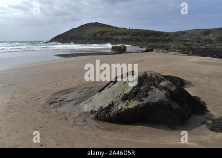Whitesands Bay, St Davids, Pembrokeshire, Pays de Galles Banque D'Images