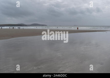 Whitesands Bay, St Davids, Pembrokeshire, Pays de Galles Banque D'Images