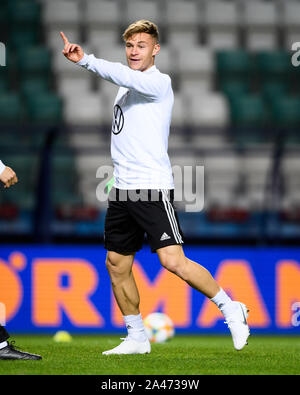 Tallinn, Estonie. 12 octobre, 2019. Joshua Kimmich (Allemagne). GES/football/qualification Championnat d'Europe : la formation finale de l'équipe nationale allemande à Tallinn, 12.10.2019 Football/soccer : qualificatifs européens : session de formation de l'équipe nationale allemande, Tallinn, le 12 octobre 2019 | Conditions de crédit dans le monde entier : dpa/Alamy Live News Banque D'Images