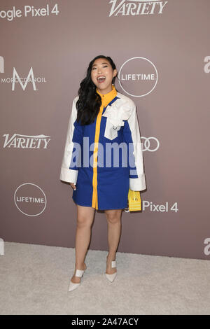 Awkwafina à l'alimentation de la Femme 2019 tenue à Los Angeles le Beverly Wilshire Four Seasons Hotel de Beverly Hills, CA le Vendredi, Octobre 11, 2019. Photo de RPAC/PictureLux PictureLux Crédit : Le Hollywood/Archive/Alamy Live News Banque D'Images