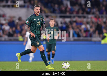 Rome, Italie. 12 octobre, 2019. Federico Bernardeschi de l'Italie au cours de l'Apply Groupe J match entre l'Italie et la Grèce à au Stadio Olimpico, Rome, Italie le 12 octobre 2019. Credit : Giuseppe Maffia/Alamy Live News Banque D'Images