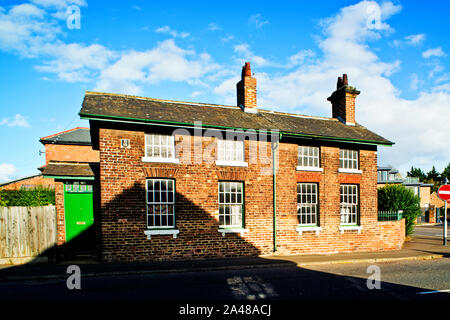 Les marchands de charbon, le Bureau de la fer Yarm Branck Stockton et Darlington Railway, Yarm sur les tés, Angleterre Banque D'Images