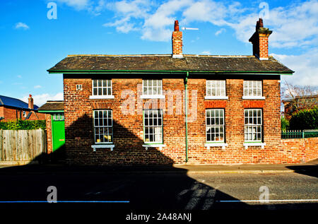 Les marchands de charbon, le Bureau de la fer Yarm Branck Stockton et Darlington Railway, Yarm sur les tés, Angleterre Banque D'Images