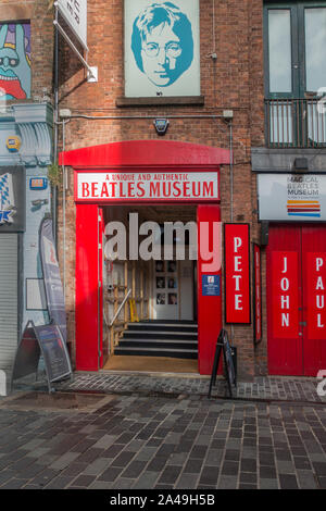 Musée des Beatles,magique,Matthew Street, Liverpool, Angleterre Banque D'Images