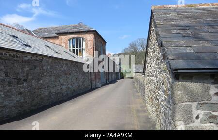 Restormel Château 190415 Banque D'Images