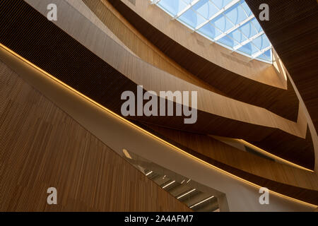 Calgary, Canada - le 4 août 2019 : La Bibliothèque publique de Calgary Banque D'Images