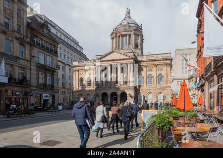 Liverpool Town Hall,Jonction de Castle Street,eau,Street,Dale Street, Liverpool, Angleterre Banque D'Images