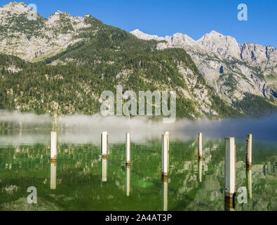 Salet sur l'Koenigsee Banque D'Images