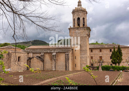 Iglesia del Crucifijo, Puente la Reina, en Navarre, Espagne Banque D'Images