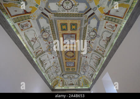 Palais Farnèse (Palais Farnese) salle de théâtre ou de prix des cygnes Caprarola,Italie Banque D'Images