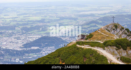 Haut de la montagne Untersberg en Autriche Banque D'Images