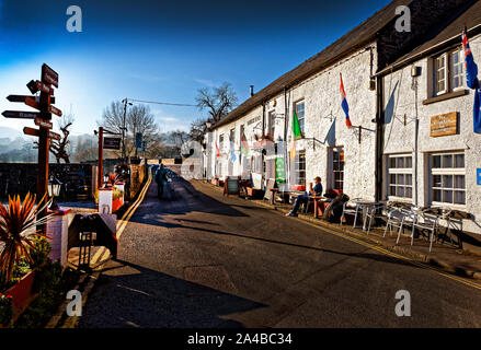 Crickhowell est une petite ville et de la communauté dans le sud-est de Powys, Pays de Galles, près d'Abergavenny, précédemment dans le comté historique de Brecknockshire. Banque D'Images