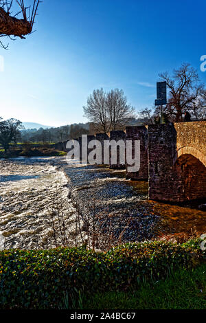 Crickhowell est une petite ville et de la communauté dans le sud-est de Powys, Pays de Galles, près d'Abergavenny, précédemment dans le comté historique de Brecknockshire. Banque D'Images