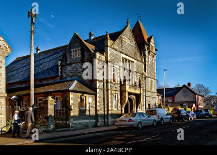 Crickhowell est une petite ville et de la communauté dans le sud-est de Powys, Pays de Galles, près d'Abergavenny, précédemment dans le comté historique de Brecknockshire. Banque D'Images