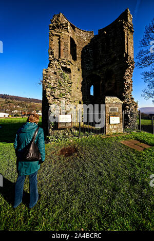 Crickhowell est une petite ville et de la communauté dans le sud-est de Powys, Pays de Galles, près d'Abergavenny, précédemment dans le comté historique de Brecknockshire. Banque D'Images