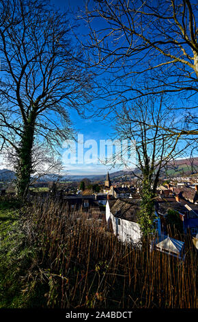 Crickhowell est une petite ville et de la communauté dans le sud-est de Powys, Pays de Galles, près d'Abergavenny, précédemment dans le comté historique de Brecknockshire. Banque D'Images