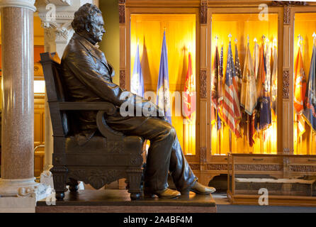 Le Capitole du Connecticut situé à Hartford Banque D'Images