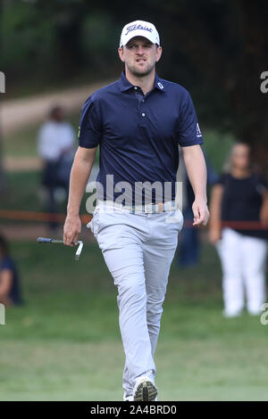 Rome, Italie. 12 octobre, 2019. ROME, ITALIE - Le 12 octobre 2019:Bernd Wiesberger (Autriche) en action au cours de la 3e Journée de la Golf 76 Italian Open à Olgiata Golf Club le 12 octobre 2019 à Rome, Italie : Crédit Photo Agency indépendante/Alamy Live News Banque D'Images