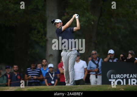 Rome, Italie. 12 octobre, 2019. ROME, ITALIE - Le 12 octobre 2019:Bernd Wiesberger (Autriche) en action au cours de la 3e Journée de la Golf 76 Italian Open à Olgiata Golf Club le 12 octobre 2019 à Rome, Italie : Crédit Photo Agency indépendante/Alamy Live News Banque D'Images