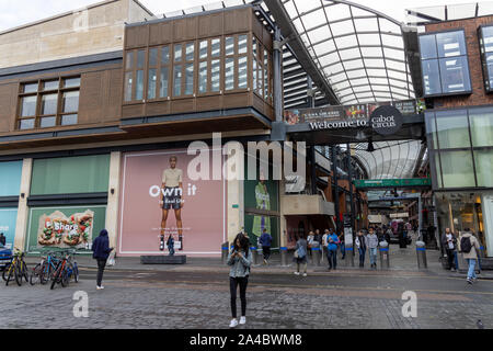 Le centre commercial Cabot Circus, Bristol, Royaume-Uni Banque D'Images