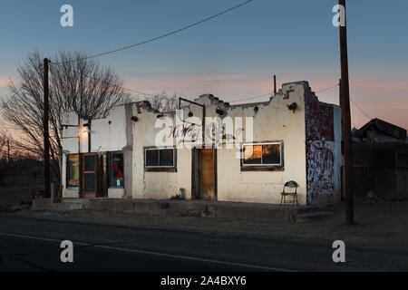 Le Hi Way Cafe à peu de Valentin dans Jeff Davis Comté, West Virginia Banque D'Images