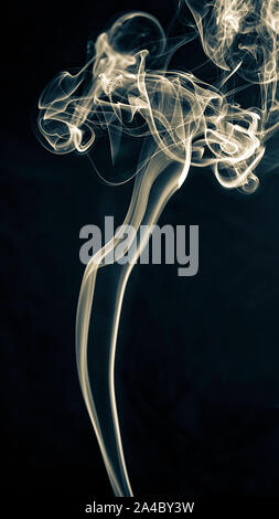 La photographie d'Art de fumée Banque D'Images